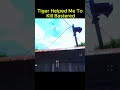 Tiger Helped the Jason  #youtubeshorts #shortsfeed #shortsviral
