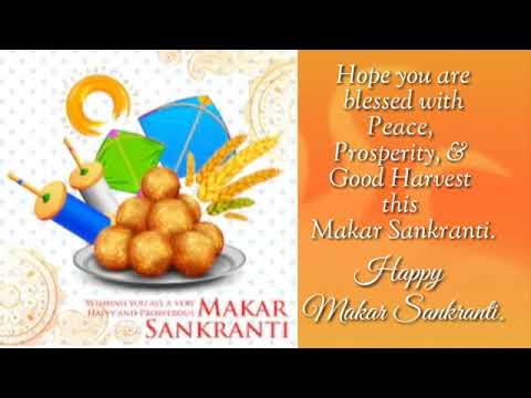 Happy Makar sankranti whatsApp status 2021 | Makar sankranti status video | 2021