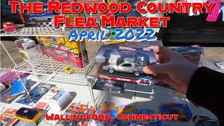 A Full Walkthrough of the Redwood Country Flea Market in Wallingford, Connecticut. April 2022.