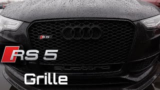 Audi A5 / S5 B8.5 Grille install