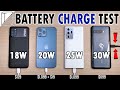 POCO M3 vs iPhone 12 Pro Max vs Samsung Note 20 Ultra vs Asus ROG Phone 3 Charging Speed Test
