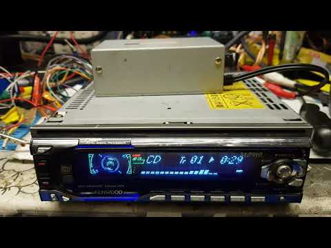 Kenwood MZ919 CD/MD with 3rd RCA output - YouTube