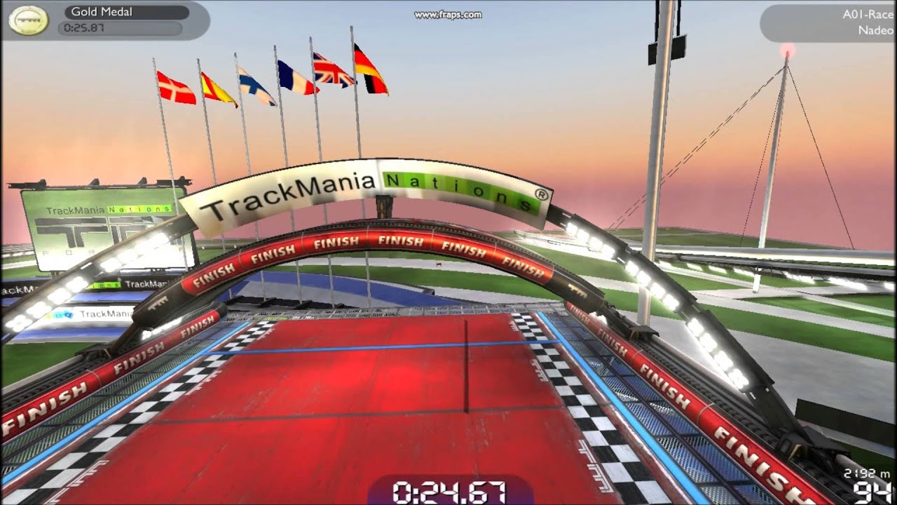 World Record In Trackmania Nations Forever (HD) YouTube