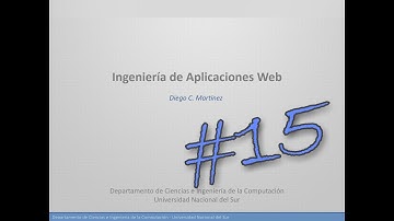 Clase 15 -  Introducción a Servicios Web