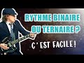 Comprendre les rythmes binaires et ternaires facilement tuto guitare