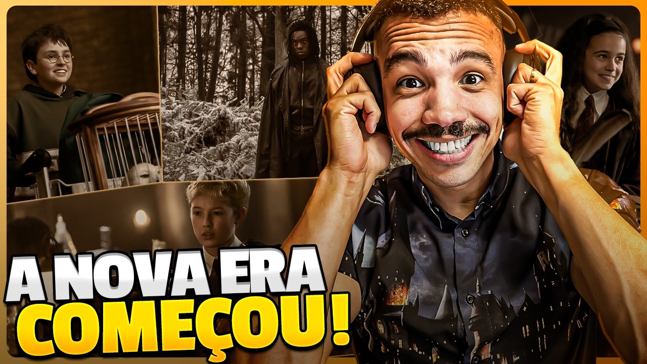 REAGINDO AO PRIMEIRO TRAILER DA SÉRIE DE HARRY POTTER DA HBO! QUE ALEGRIA VIVER ESSE MOMENTO!