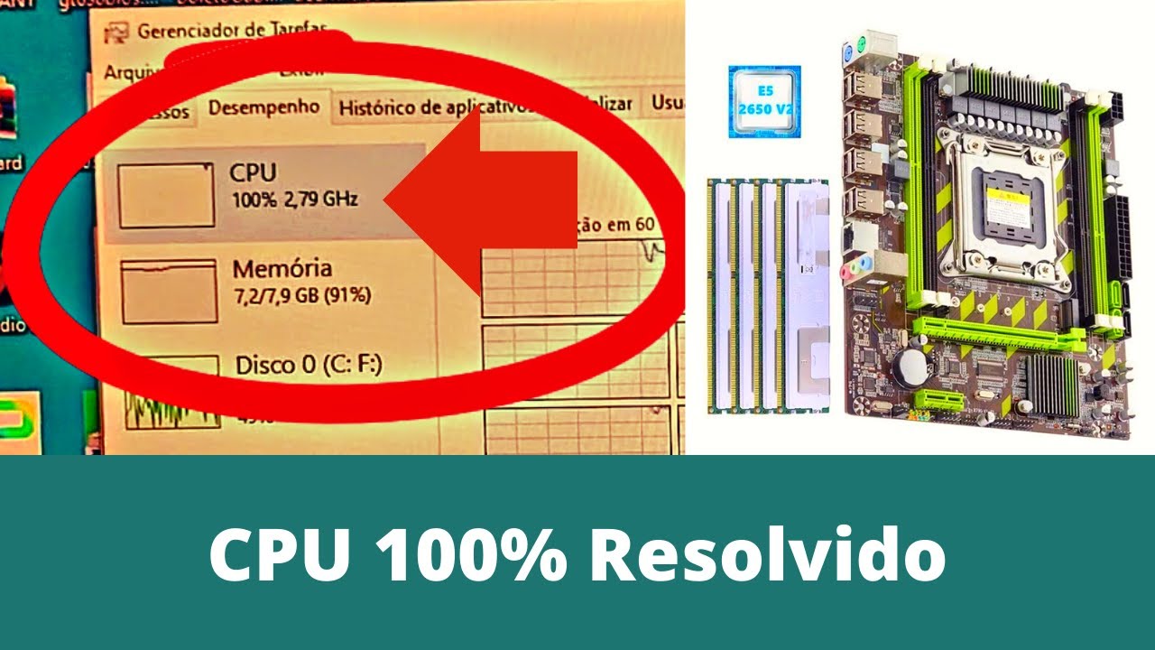 Kit Xeon Travando com CPU 100% ou Tela Azul da Morte Corrigido - YouTube