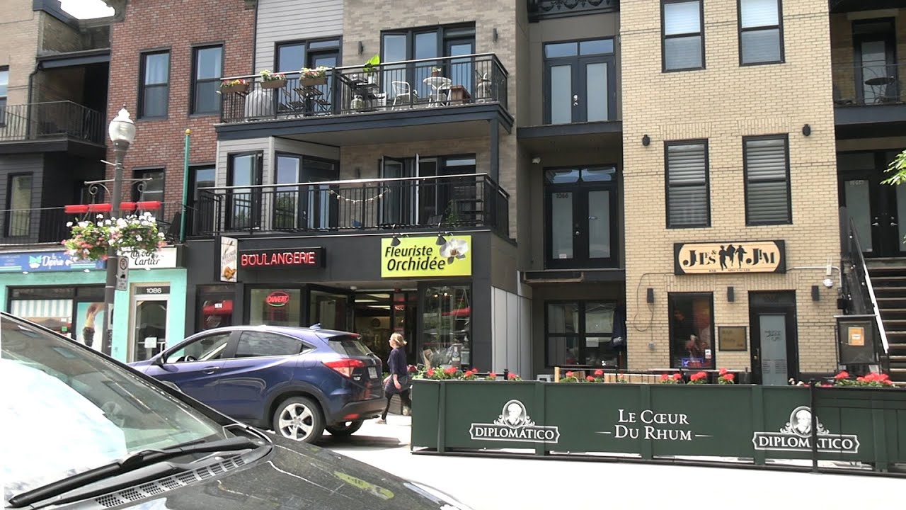 La rue Cartier à Québec et son occupation commerciale YouTube
