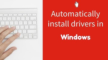 Setting Windows to automatically install device drivers