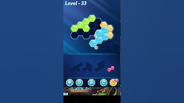 BLOCK! Hexa Puzzle! Novice Level 33 (Basic) - Lösung Solution Walkthrough