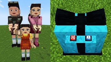 Squid Pearl Games MOD in Minecraft