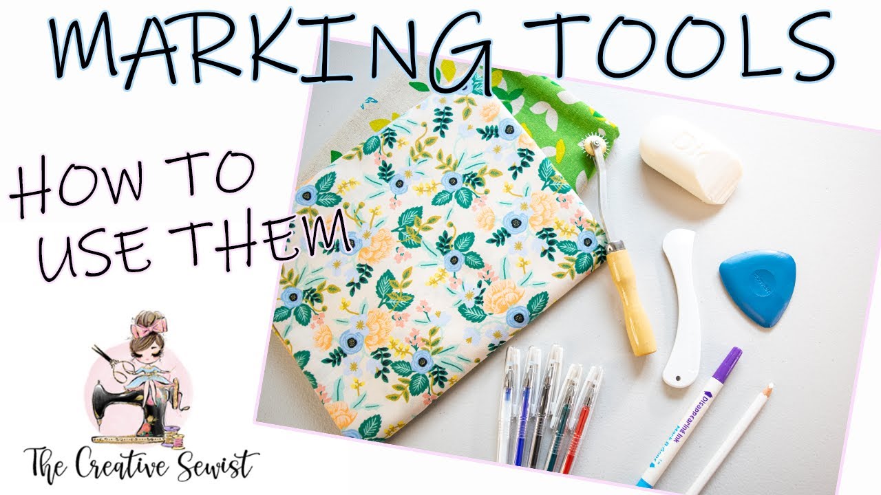 7 Fabric Marking Tools for Sewing and Quilting – MadamSew