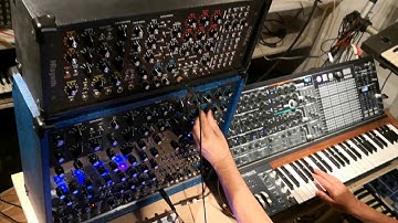 Olivier Briand improvises with NR Synth Ancestor and Retro One
