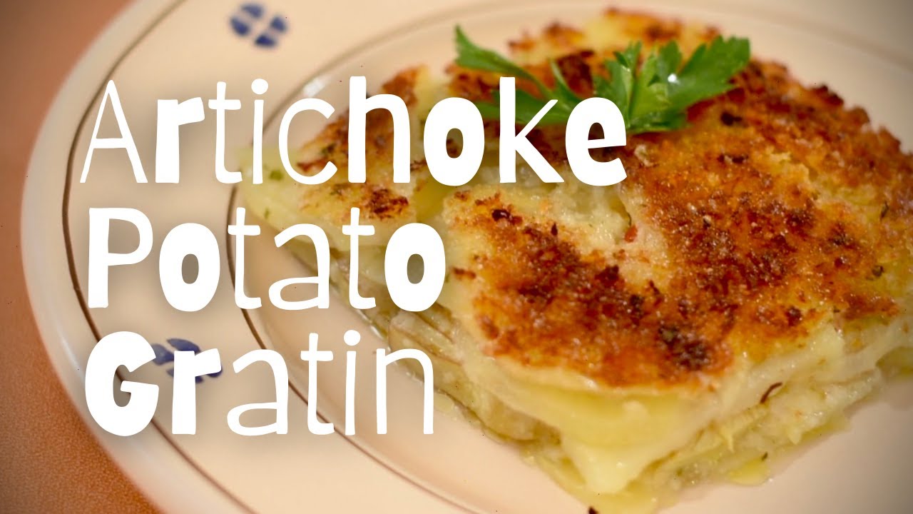 How to Make an Amazing Artichoke & Potato Gratin Vegetarian Italian Recipes YouTube
