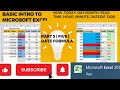 M S excel Date formula | excel for freshers in Hindi | excel tutorial in Hindi | important formula