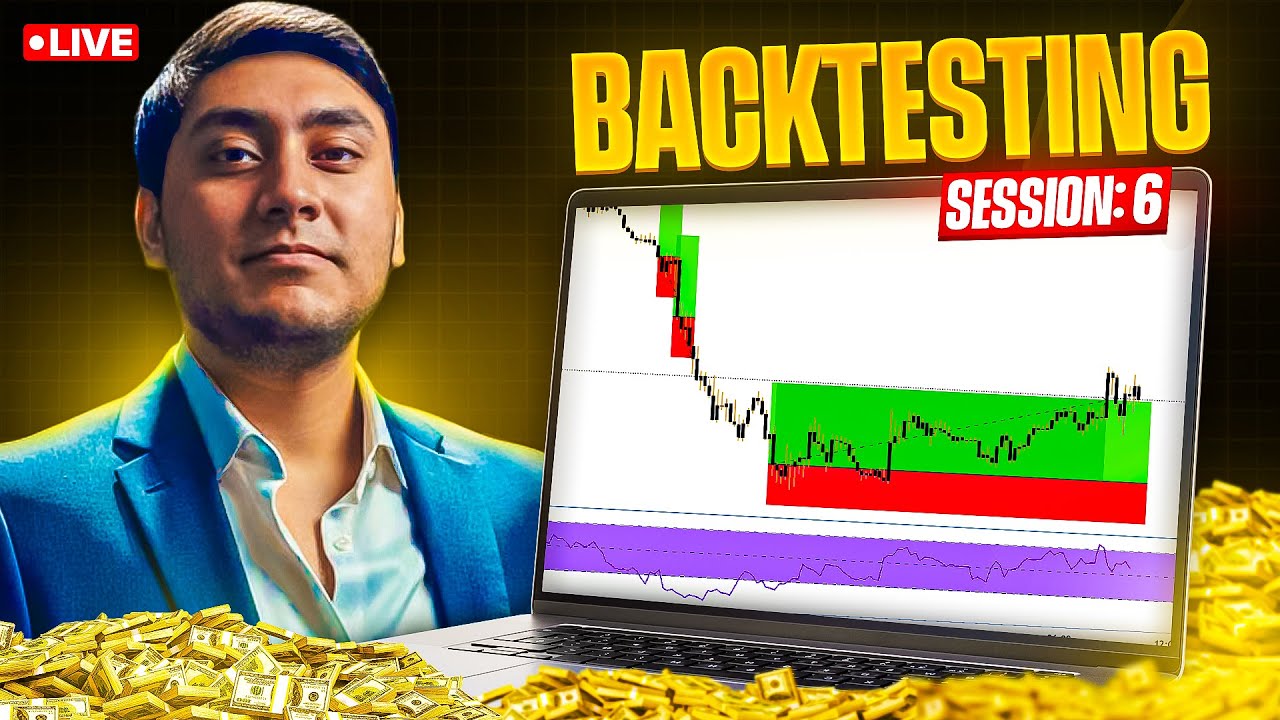 🔴 LIVE: EURUSD Backtesting Session #06 | ICT Concepts & Smart Money Flow | @CandleCrown_05