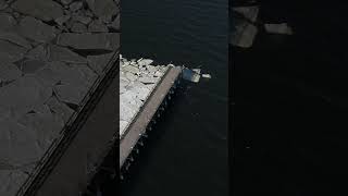 N.J. fishing pier collapses into Raritan Bay due to ice