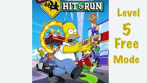 The Simpsons Hit & Run Level 5 Free Mode Longplay PC