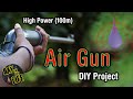 How to make powerful Air Gun at home | DIY Air Gun | ගෙදරදිම වායු තුවක්කුවක්