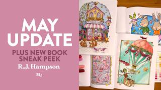 April Recap & 🎉 NEW COLORING BOOK COVER REVEAL screenshot 1