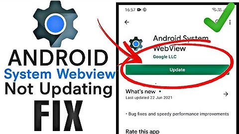 HOW TO FIX Android System WebView Update Problem | Android system webview not updating solution