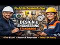 Field Instrumentation Design Requirements and Engineering Standards for Reliable Plants