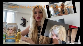 Palette Ultra Yoğun Saç Açıcı & Palette 12.1 Küllü Buzul Sarısı Sadece Saç Önü Açma