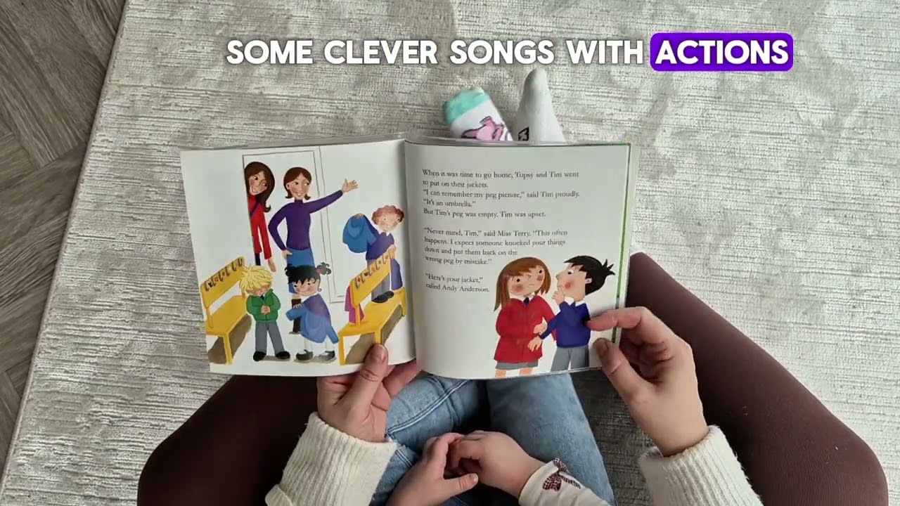 Топси и Тим: Начало школы (Чтение вслух) | Читаем вместе с мамой Милли и Милли