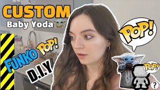 Baby Yoda Custom Funko Pop! | DIY Ideas #4