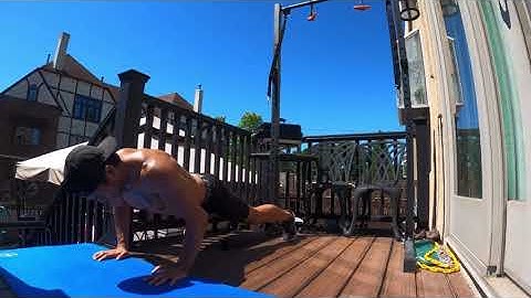 Lateral plank walk push-ups