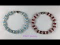 4mmパーツでブレスレット作り/Bracelet made with 4mm parts
