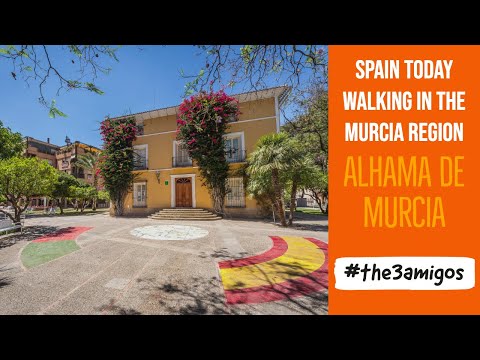 Walking around the town of Alhama de Murcia Spain #the3amigos #expatinmazarron