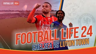 FOOTBALL LIFE 2024. Luton Town VS Chelsea. Enhanced Turf, Light, Camera \& other