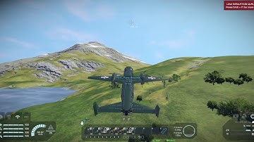 Space Engineers B-25 Mitchell Bombing Test