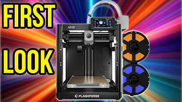 Flashforge AD5X First Look! Unboxing, Setup & Test Prints