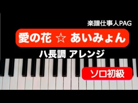 愛の花(ハ長調アレンジ) あいみょん