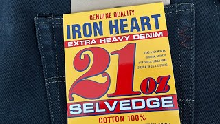 Iron Heart 634, 21 oz. Overdyed Black. Silence video