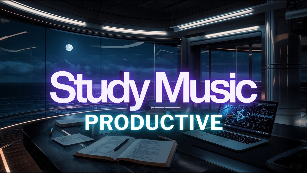 Lofi Ocean view - Science & Biology Focus Music #workmusic #lofimusic #backgroundmusic #studymusic