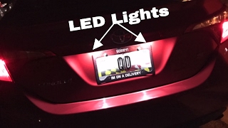 How to change license plate lights on 2014-2017 toyota corolla