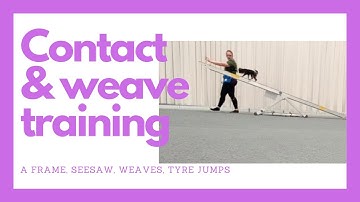 AGILITY WEAVE, RUNNING CONTACTS & TIRE TRAINING