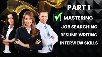 Unlocking Success: Job Search Strategies | Part 1