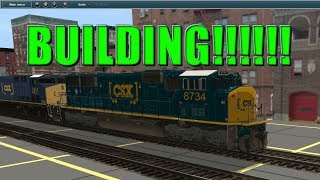 ROUTE BUILDING LIVE! (LIVE TRAINZ SIMULATOR)