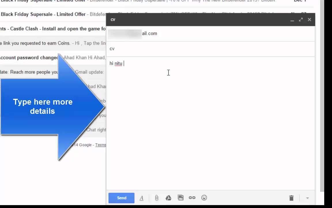 How To Send A Email Using Gmail ( Tutorial 2015 )