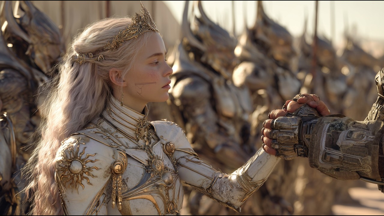 I was repairing her armor.. Then she whispered, 