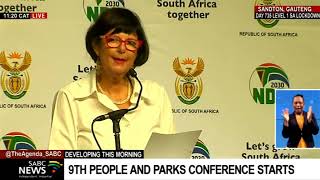 Environment Minister Barbara Creecy opens the 9th People and Parks Conference