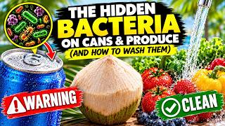 The Hidden Bacteria On Cans & Produce And How To Wash Them