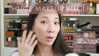 HUGE Makeup Haul! Sephora / Ulta / Tom Ford / Drugstore and more!