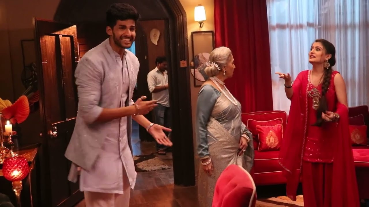 Parineeti serial : On Location Gaurav lies to Dadi about Aditya, behind the scenes