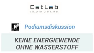 KEINE ENERGIEWENDE OHNE WASSERSTOFF - Podiumsdiskussion (Lange Nacht der Wissenschaften 2022)