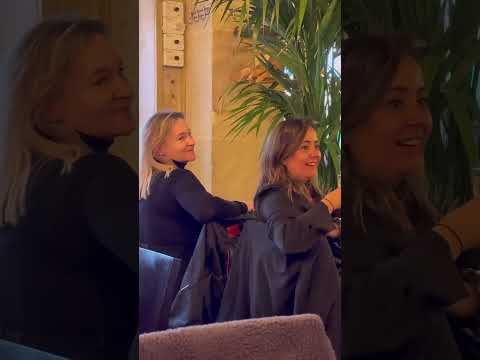 She starts singing
